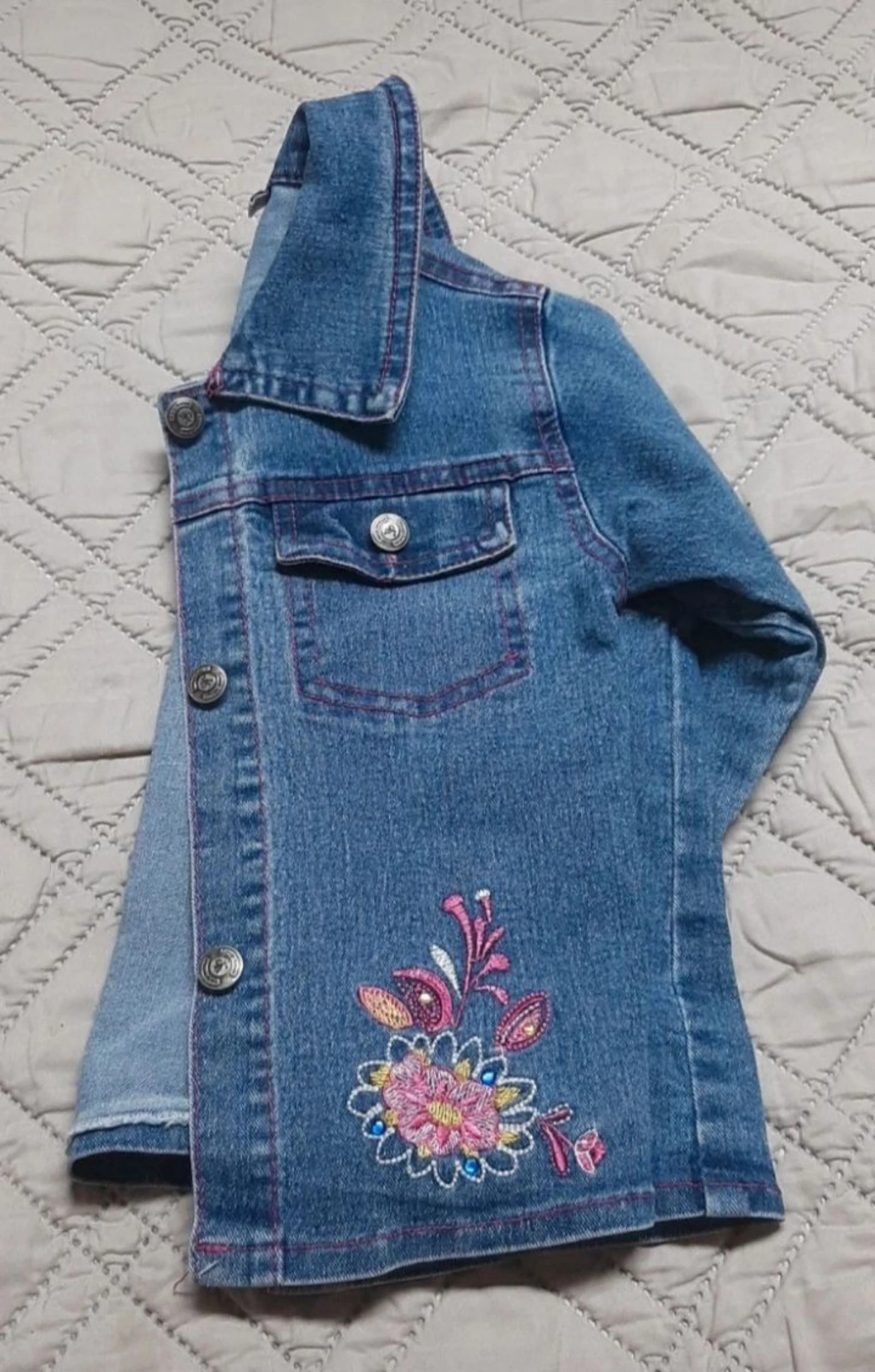 Chaqueta de mezclilla - niña - 6 años – photo 4